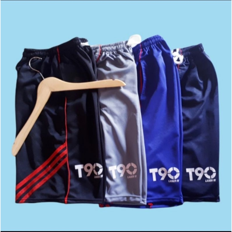 CELANA PENDEK KOLOR PRIA DAN WANITA OLAHRAGA T90