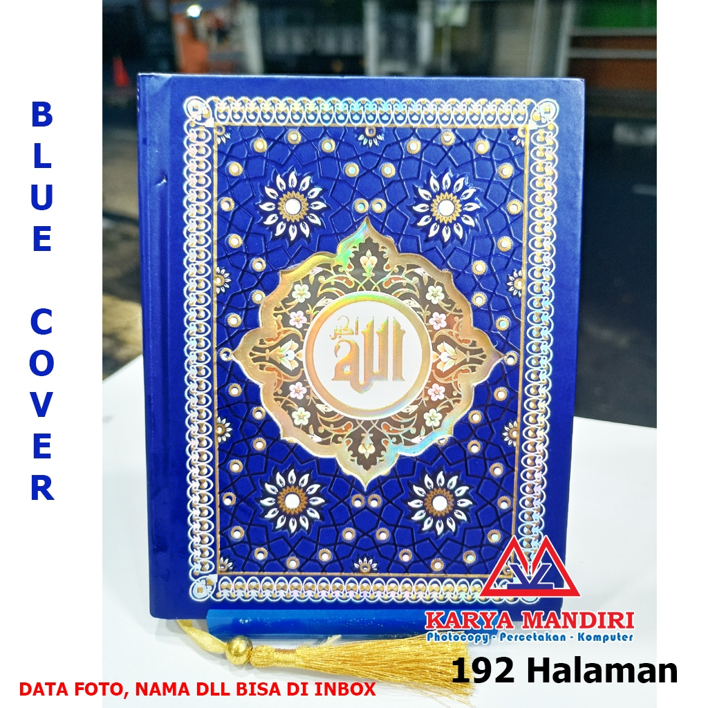 

BUKU SURAT YASIN HARDCOVER BIRU
