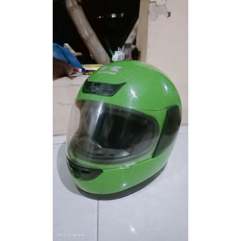 Helm Kawasaki Ninja original second