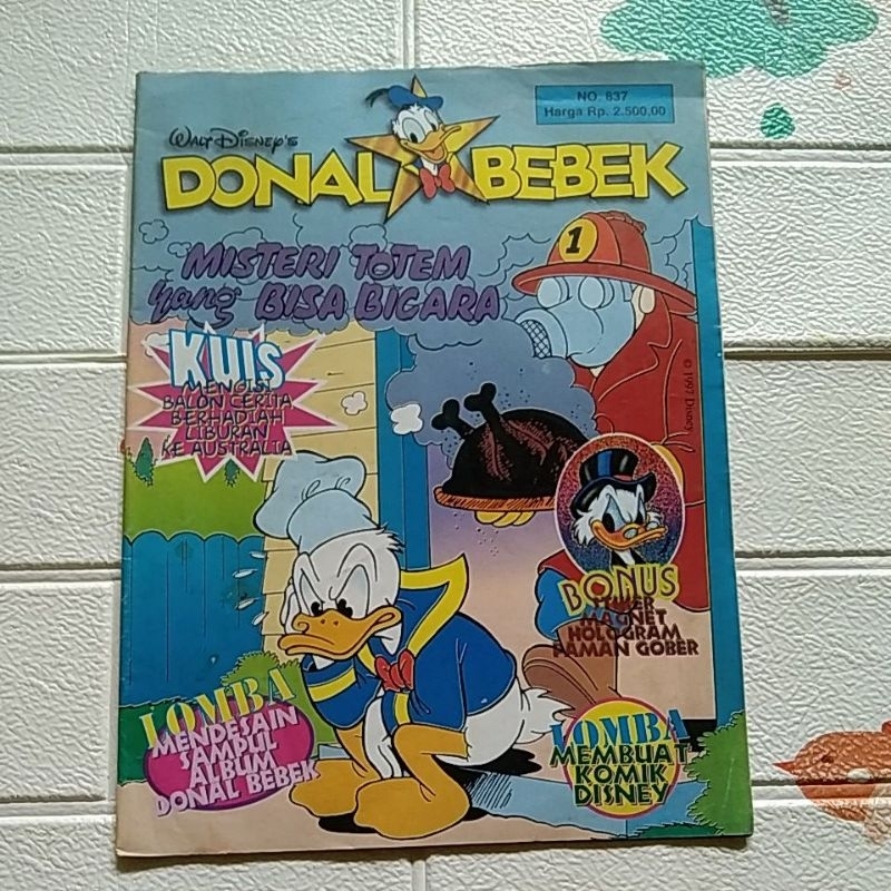 DONAL BEBEK NO 837