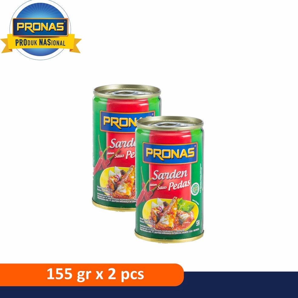 

PRONAS Sarden Chili 155 g Bundling 2 pcs bbs0o