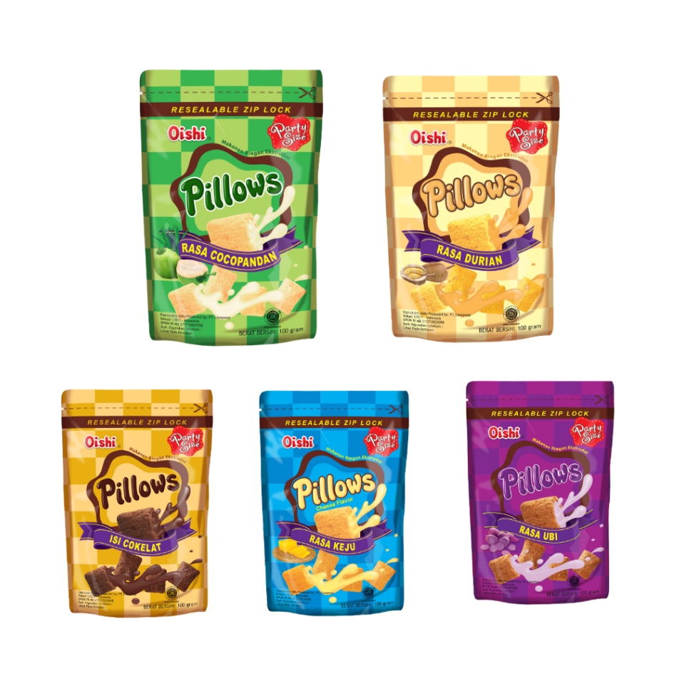 

[Produk JF35] OISHI PILLOWS 100gr liia0