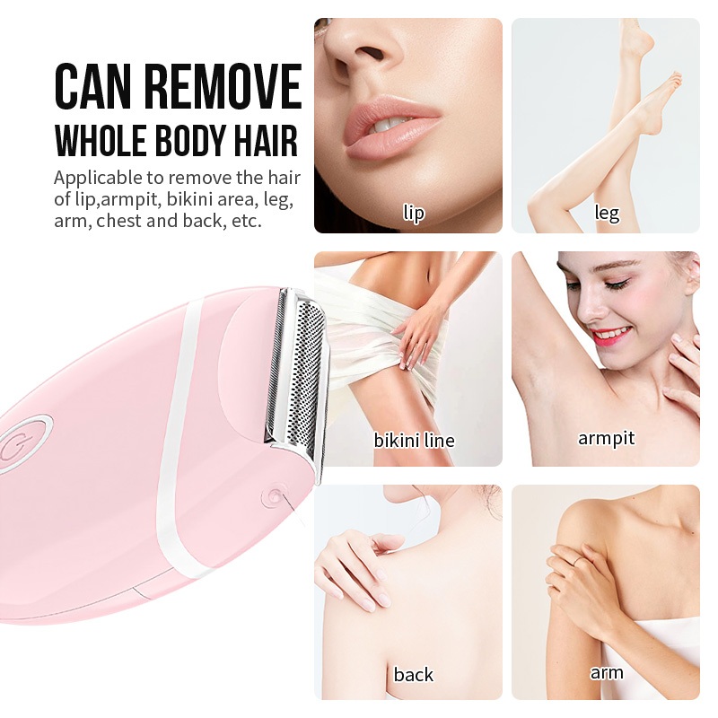 Alat Mencukur Mini Lady Shaver / Pencukur Bulu Kaki / Alat Pencukur Bulu Kemaluan / Pencukur Bulu