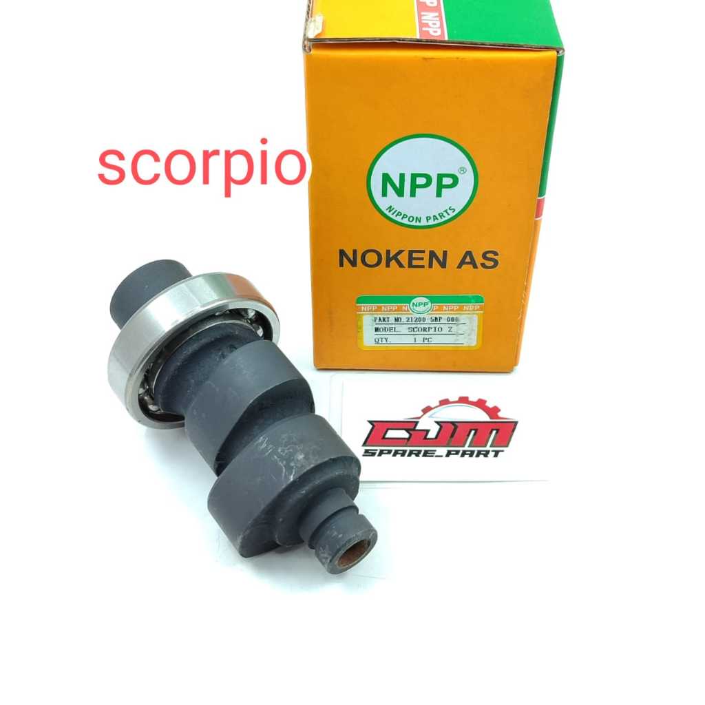 Noken as camshaft yamaha scorpio scorpio z original npp