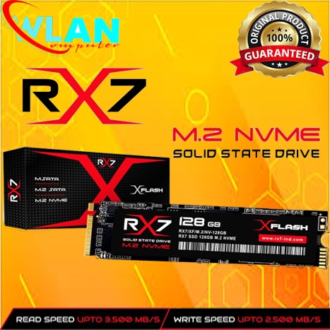 SSD M2 NVME / M.2 NVME/ M2NVME 128GB RX7 RESMI (GARANSI 3 TAHUN)