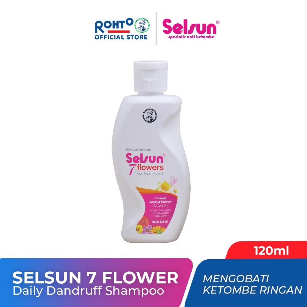 Selsun 7 Flowers Premium Dandruff Shampoo (Besar)