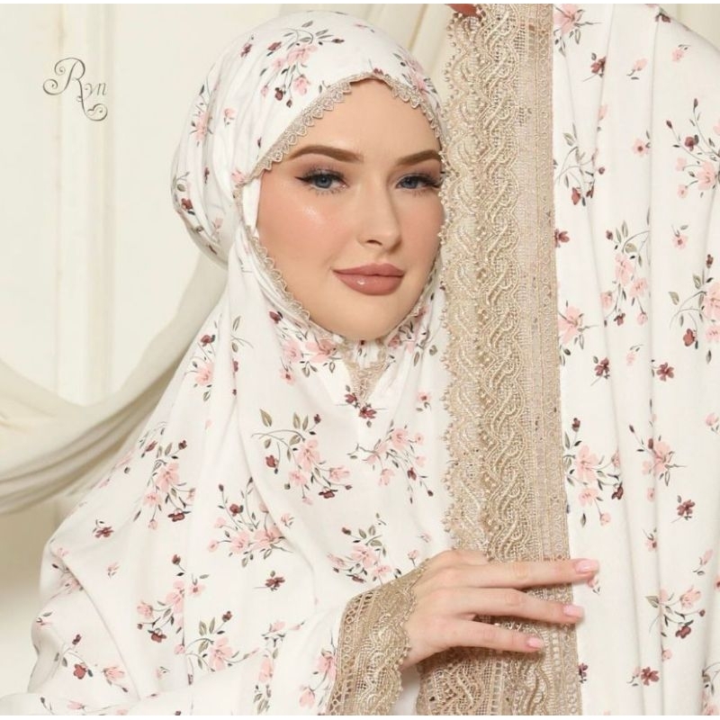 Mukena Rayyan Shahira | Mukena Traveling Rayon RYN jumbo