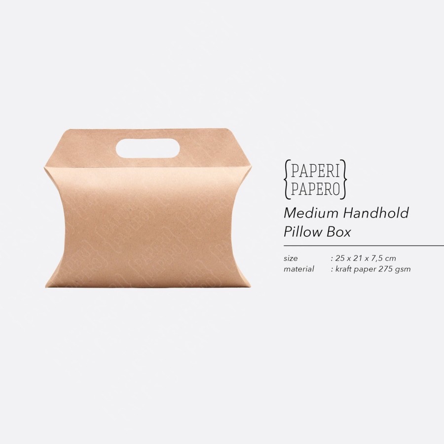 

Handhold Pillow Box - Kotak Boks Bantal Hanger Packaging Baju / Hijab (10 Pc)