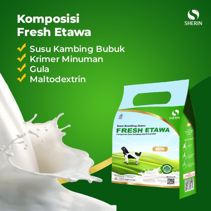 

susu kambing SHERIN 10 sachet