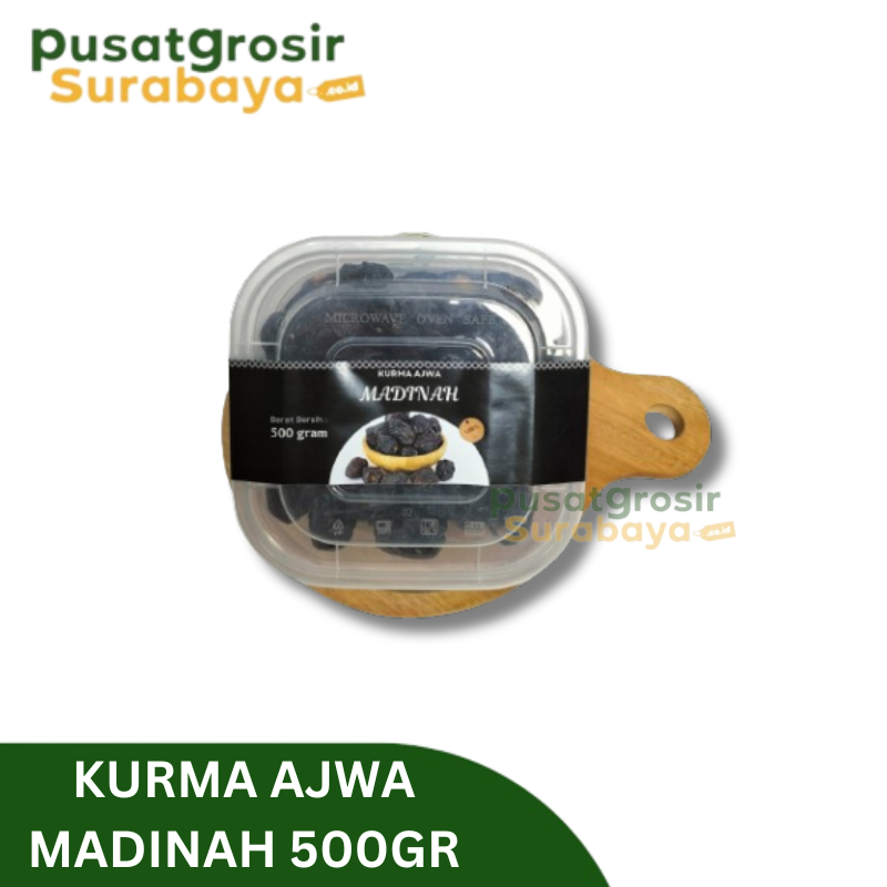 

Kurma Ajwa Madinah 500gr Kurma Nabi