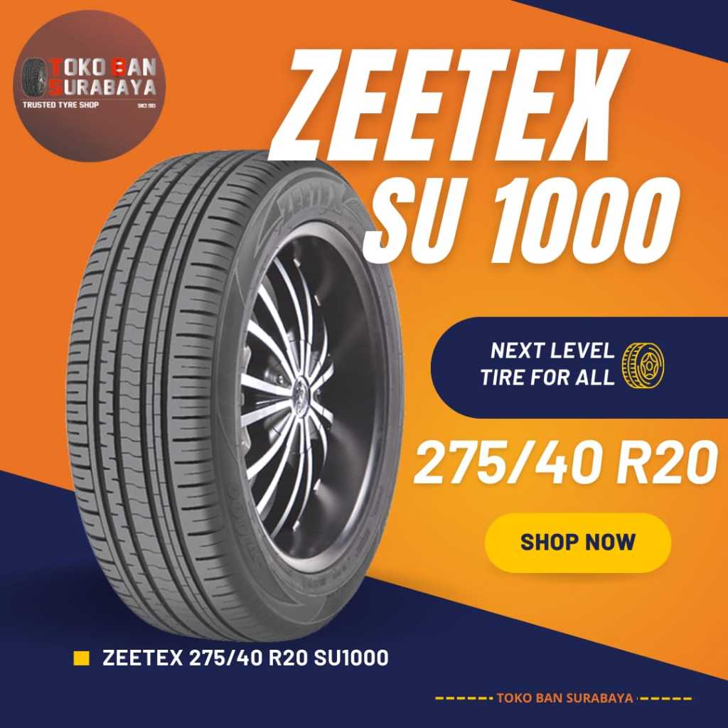 Zeetex 275/40 R20 275/40R20 275/40/20 27540 R20 27540R20 R20 R 20 SU1000 SU 1000