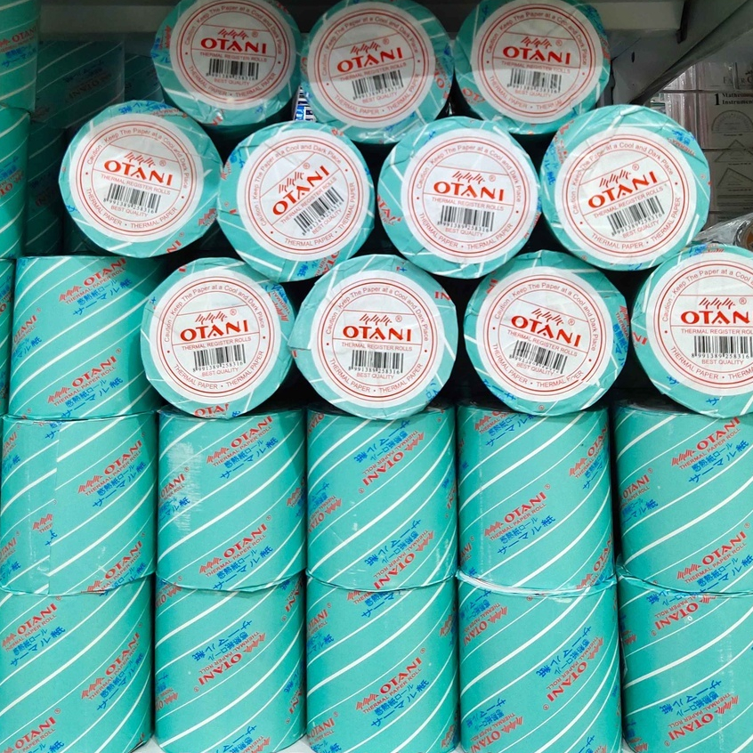 

Kertas Thermal 80X80 / 79X80 OTANI Printer 80MM Kasir Struk Nota Kertas Mesin ATM 3250 3200 371 SP80