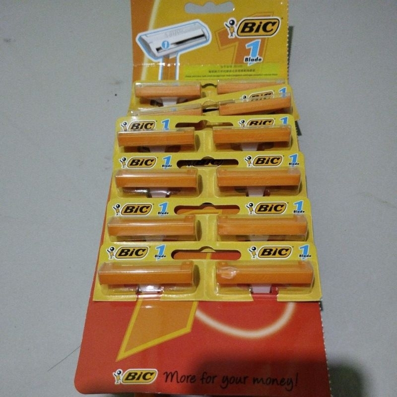 pisau cukur bic  isi 12pcs