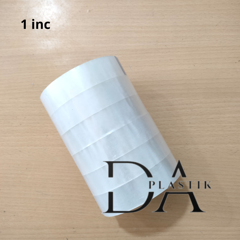 

Isolasi Putih Bening 1 inc 25mm x 60 yard