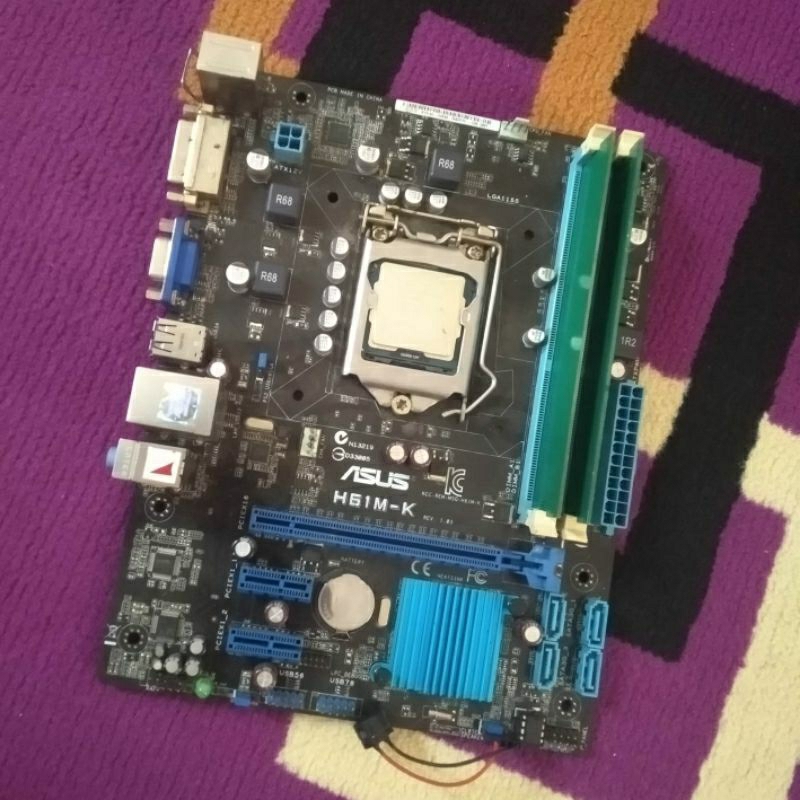 ASUS H61 + Intel Core i5-3330 + Ram 8GB