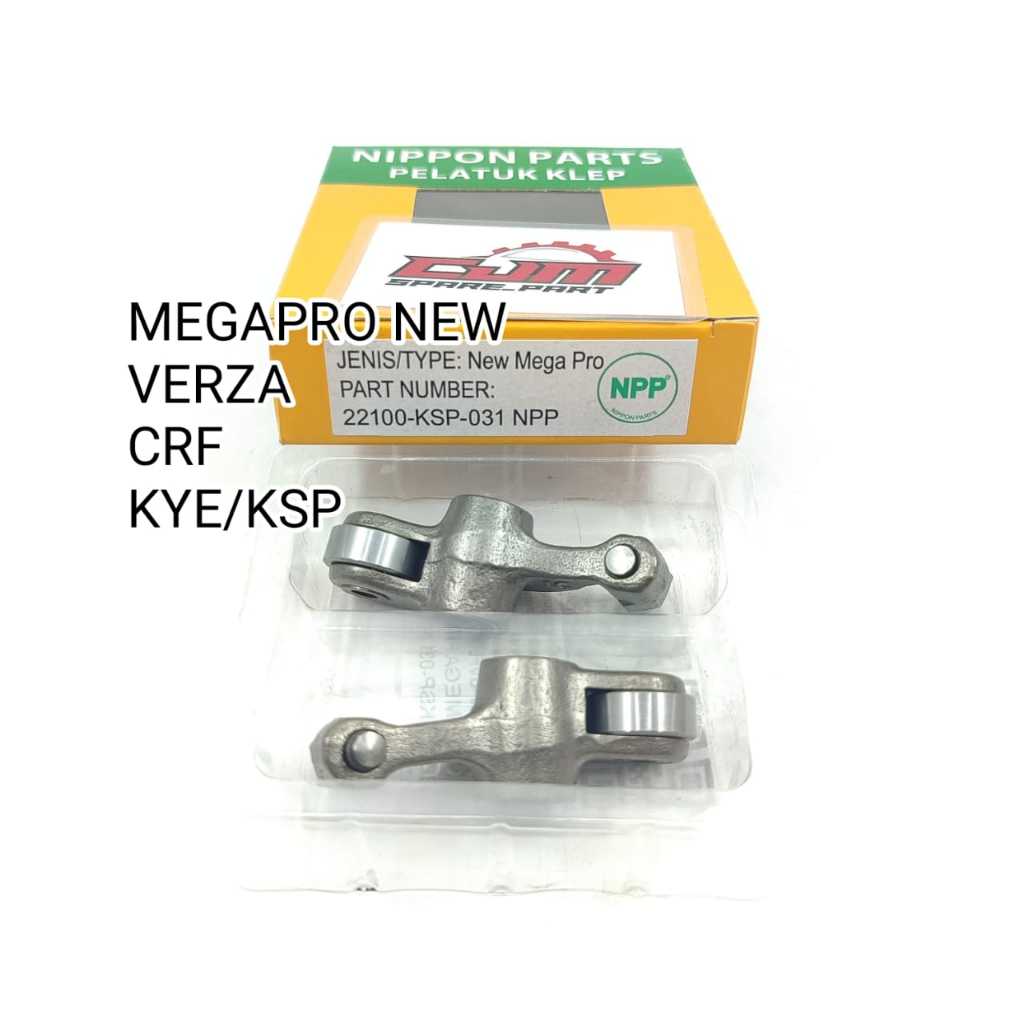 Platuk klep rocker arm honda MEGAPRO new verza crf 150 original NPP