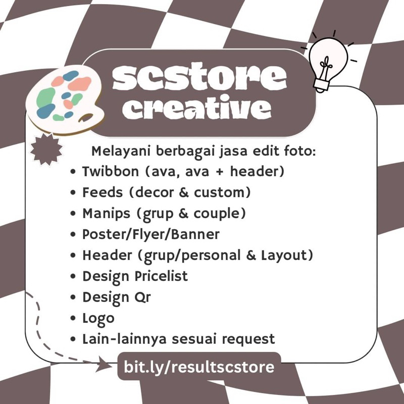 Twibbon, Poster, Feeds, Logo, dll