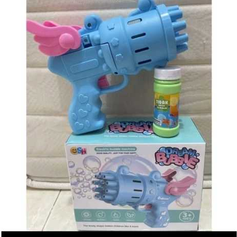 MAINAN PISTOL GELEMBUNG BUBBLE(DREAM BUBBLE GUN)