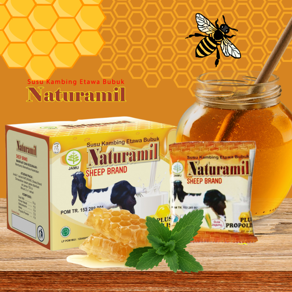 

Naturamil Susu Kambing Etawa Bubuk dengan Propolis - Sehat, Lezat, dan Aman untuk Diabetes