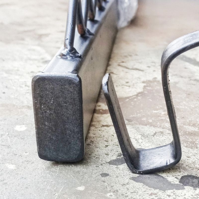 Yuni_Genz Breket Plat Tempel Dinding Besi Penyangga Siku Penyangga Jemuran Baju