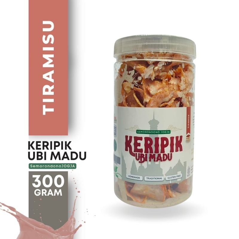 

Keripik Ubi Madu Tiramisu 300gr SemorondonoJOGJA