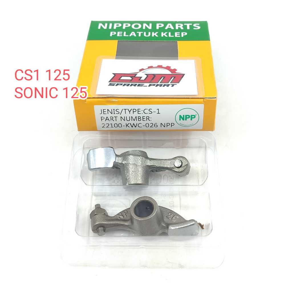 Platuk klep rocker arm city sport 1 cs1 sonic 125 original NPP