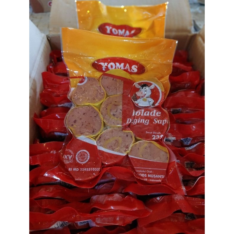 

YOMAS Rolade Daging Sapi 230g