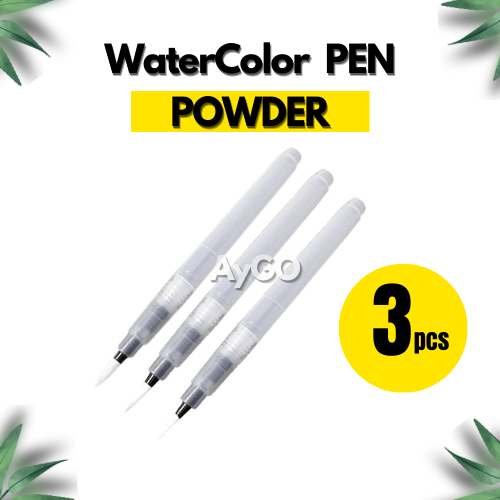 

3pcs/Set WATERCOLOR PEN / KUAS WATERCOLOR / KUAS CAT AIR
