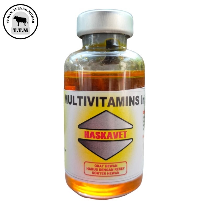Vitamin penambah nafsu makan sapi kambing dll 20mL - Multivitamin ADE-vitamin sapi-Vitamin kambing
