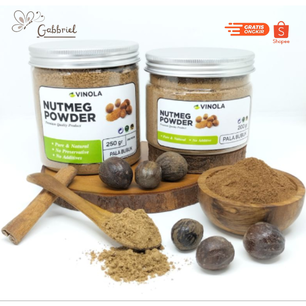 

Nutmeg Powder / Pala Bubuk 100 Gr