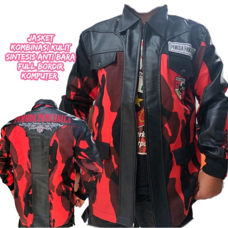 jaket jasket kulit pemuda Pancasila sintesis anti bara