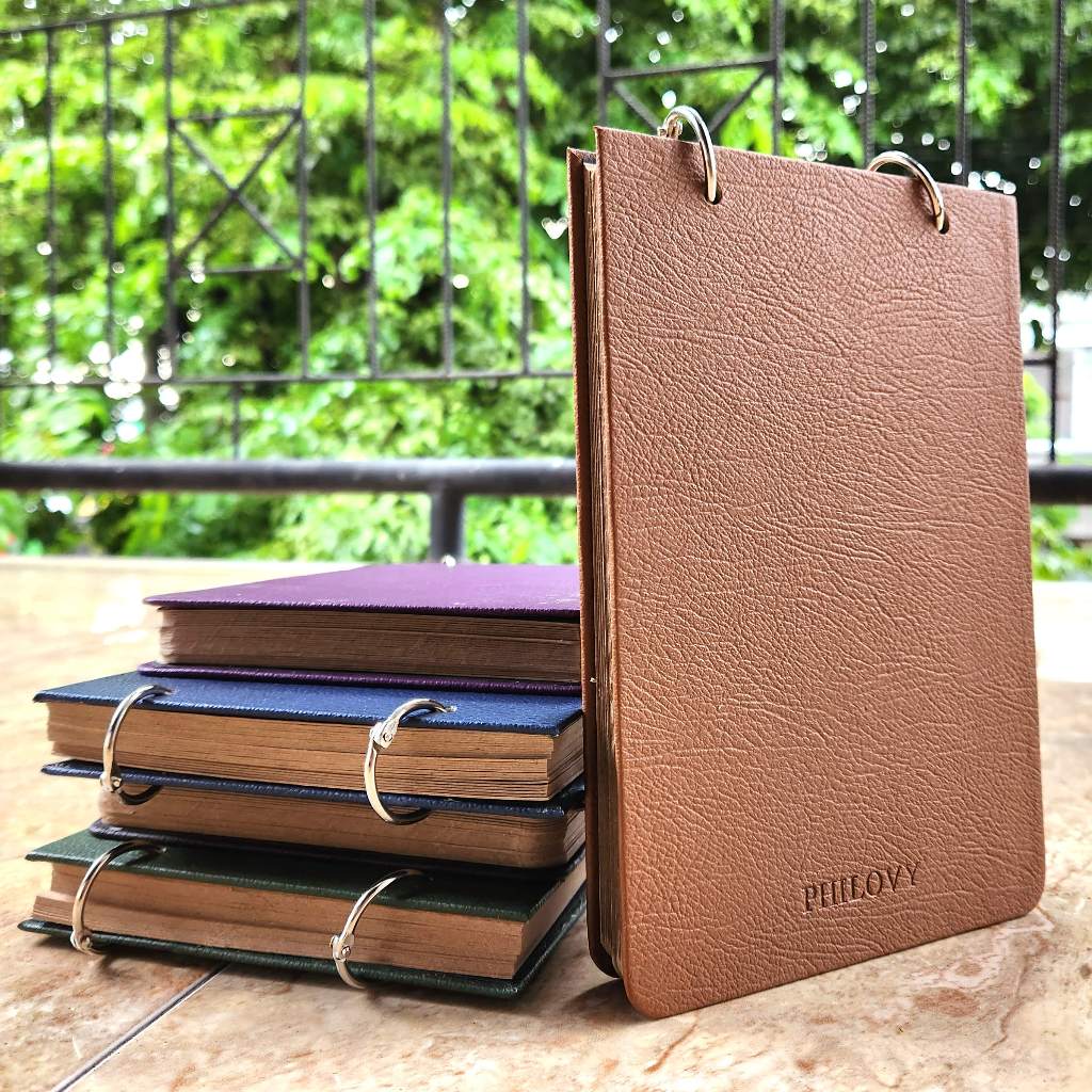 Leather Scrapbook Vintage/Retro A5