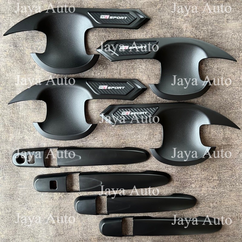 Outer Handle All New Rush GR Sport Hitam Doff