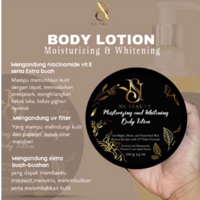 HB LOTION NS BEAUTY 10x LEBIH CEPAT