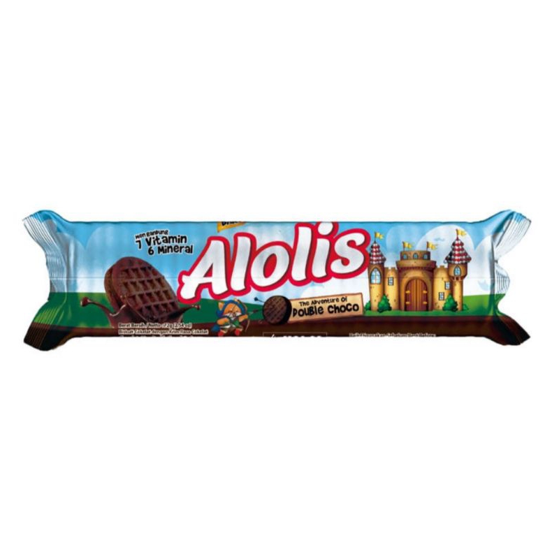 Alolis Biskuit Double Chocolate 72 g