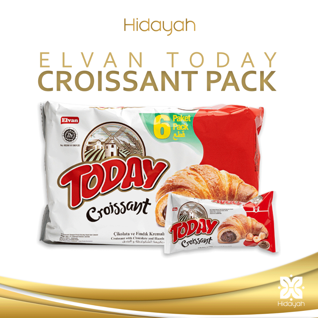 

Roti Croissant Pack (Isi 6 Pcs) Original Turki