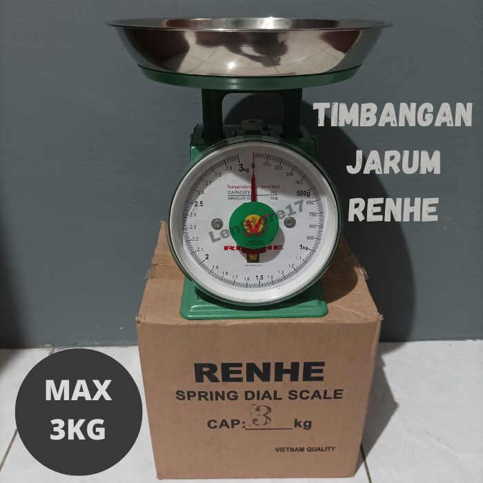 Timbangan Duduk Jarum RENHE 3KG