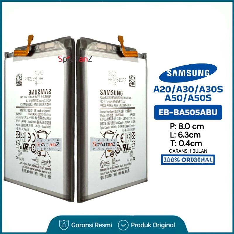Baterai Batre Battery Samsung A20 / A30 / A30s / A50 / A50s Original New
