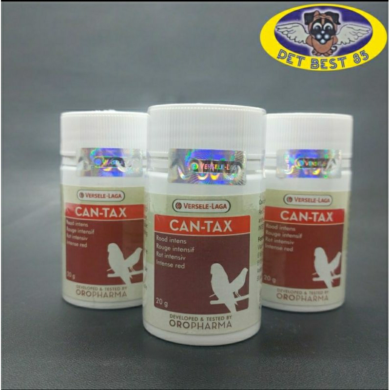 Cantax 20gram Chantaxanthin Pewarna Merah Burung kenari/Finch Import