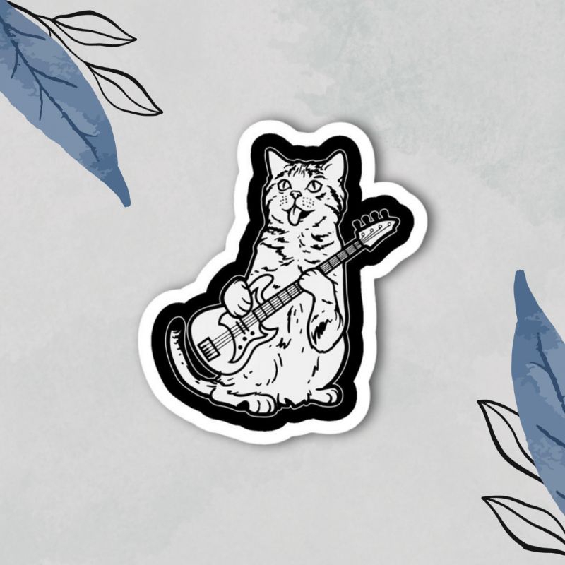 

STIKER AESTHETIC | STIKER BRAND | STIKER KUCING Bahan Vinyl High Quality Laminasi Glossy Anti Gores