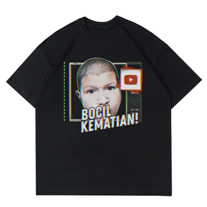 KAOS WINDAH BASUDARA | T-SHIRT BAJU VINTAGE BOCIL KEMATIAN | KAOS BAJU HITAM SIMPLE | KAOS HITAM PRI