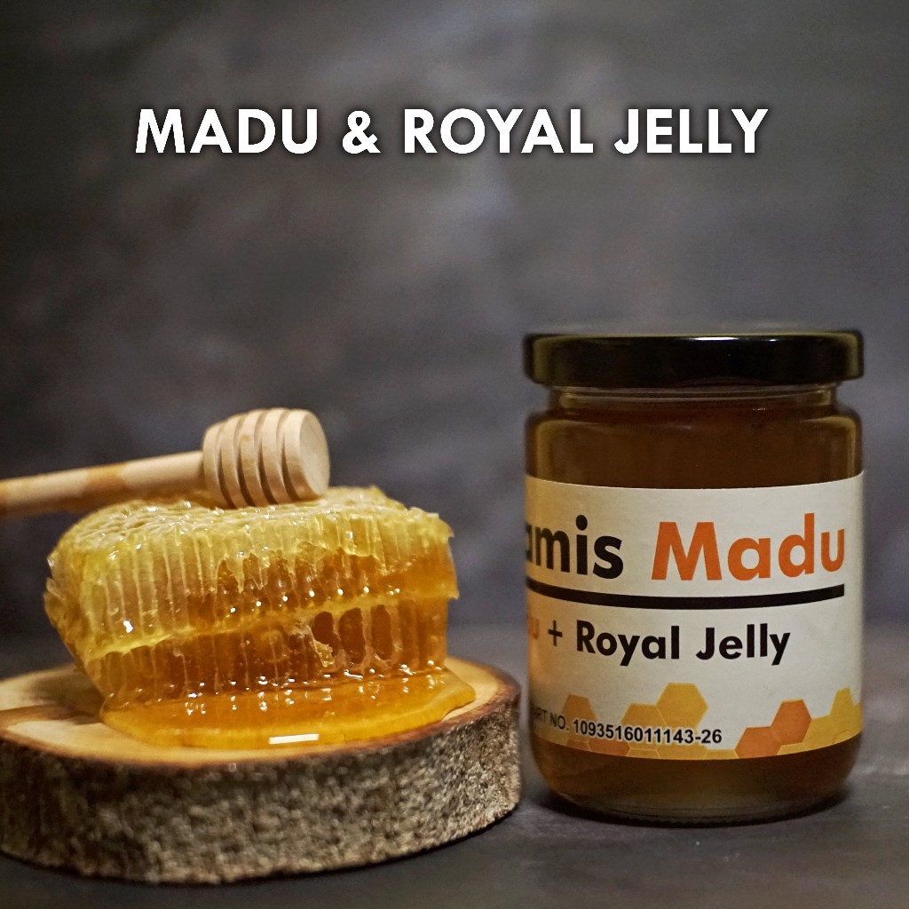 

Madu mix Royal Jelly 30 % kemasan 250ml