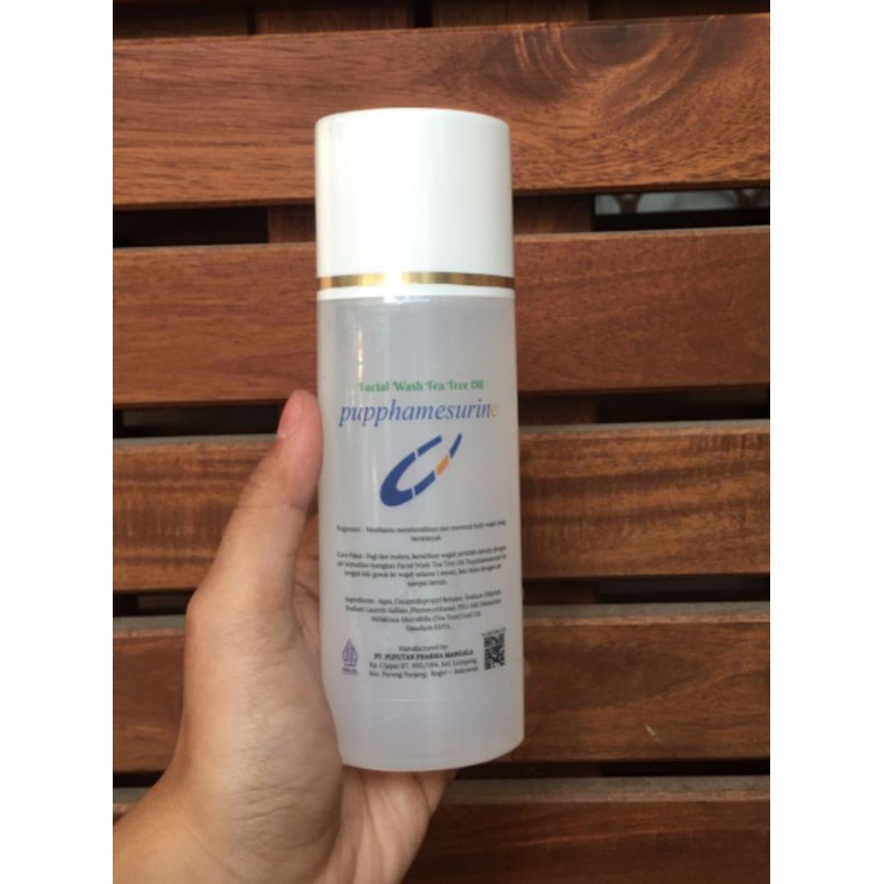 pupphamesurine facial wash tea tree oil