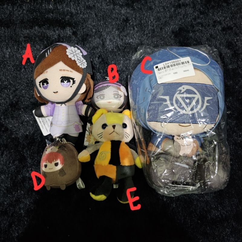 mix anime nuigurumi plush identity v naruto gara