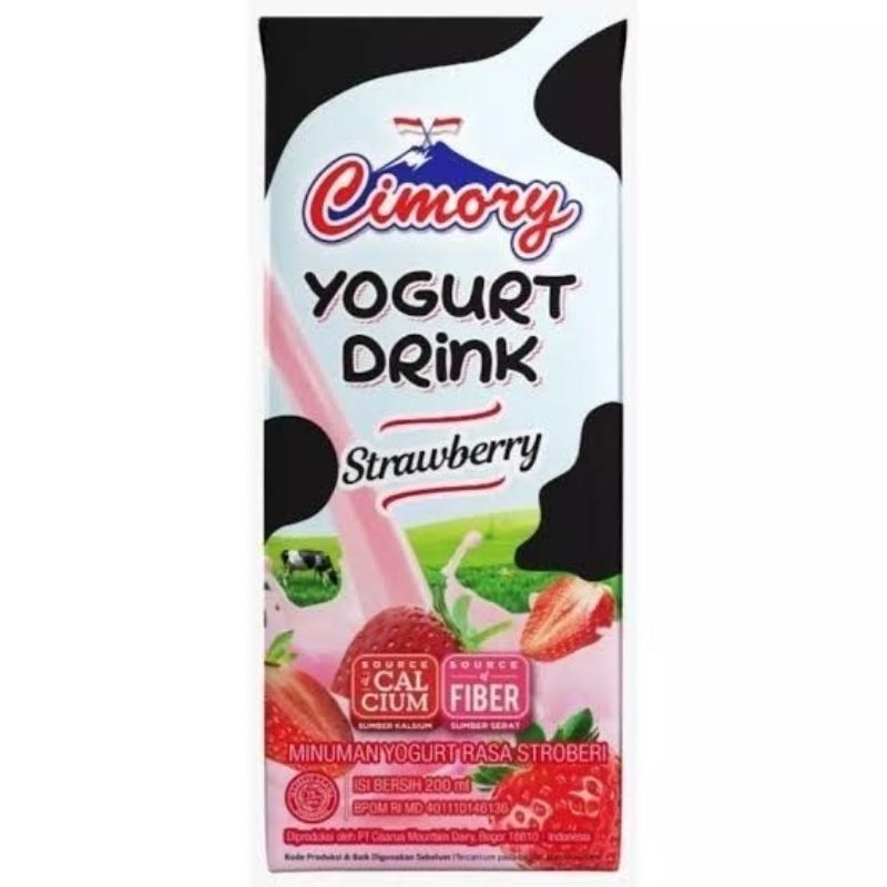 cimory yogurt drink strawberry 200ml