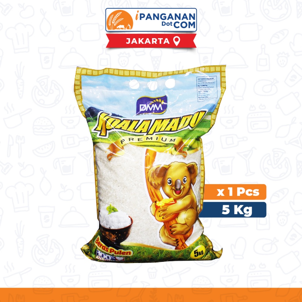 

BLJYT Beras Premium Cap Koala Madu 5 KG [Harga Sudah Termasuk Ongkir] - JKT 96
