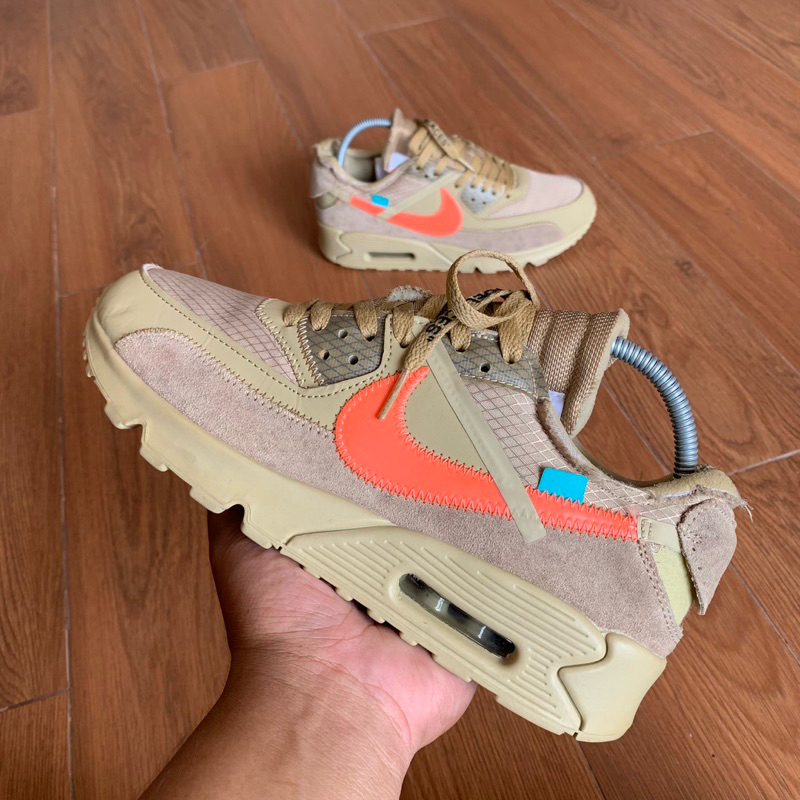 sepatu sneakers original NIKE AIR MAX 90 x OFF WHITE