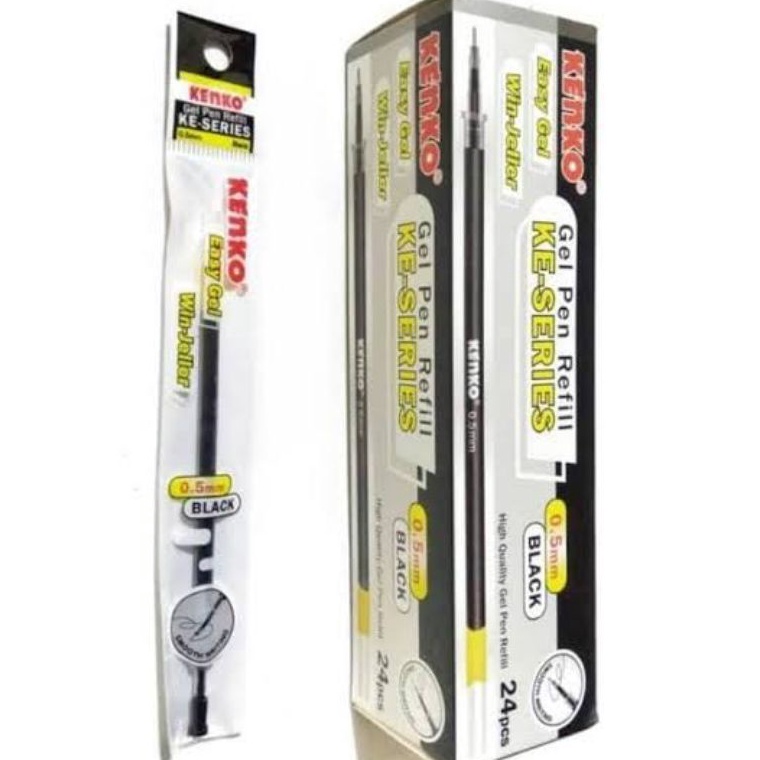 

[KODE PRODUK 9DDEM9837] Refill Pulpen Gel kenko Ke series (1pak/24pcs)