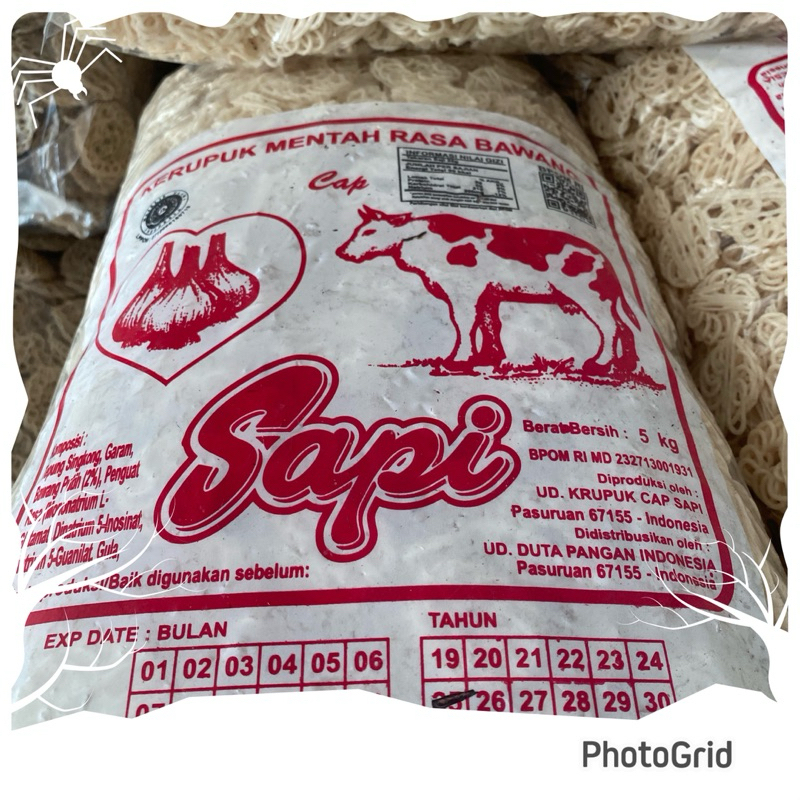 

KERUPUK MAWAR SAPI 5KG