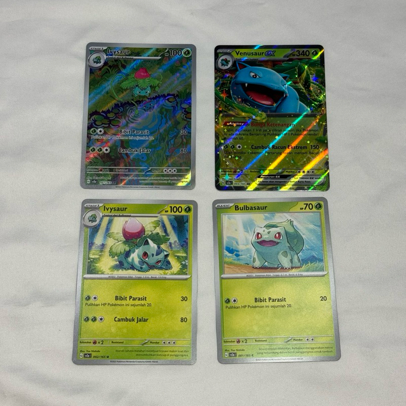 POKEMON IVYSAUR AR + VENUSAUR EX